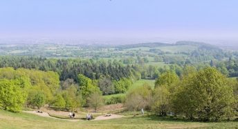 People in Clent Hills